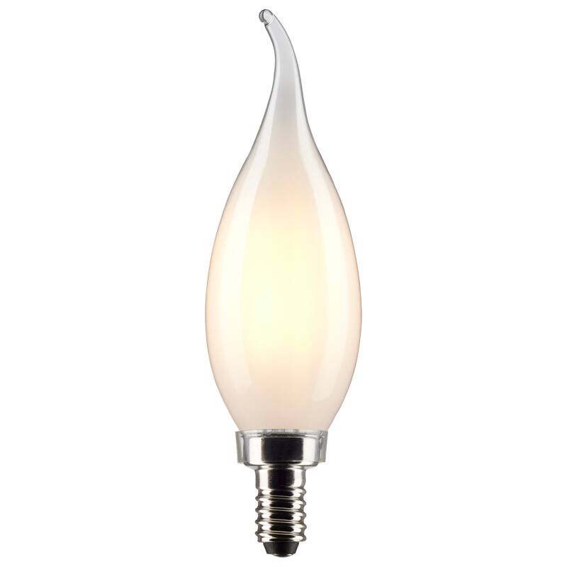5.5 Watt CA10 LED - Frost - Candelabra base - 90 CRI - 4000K - 120 Volt