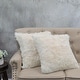 preview thumbnail 8 of 16, Halsted Shaggy FauxFur 3-piece Throw and Pillow Shell Set