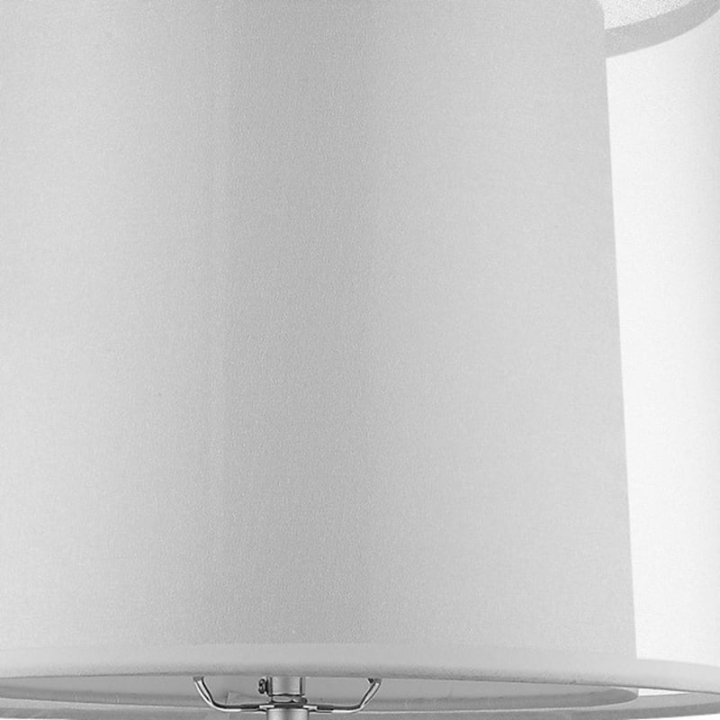 Modern 31 Inch Metal Table Lamp with Shade and Harp Fitter - 13.50" x 13.50" x 30.50"
