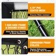 preview thumbnail 5 of 6, Zealfeel 9-Hole Baseball Pitching Net: 5-Height Adjustable Trainer with Strike Zone & Home Plate - 9-Hole 5-Height