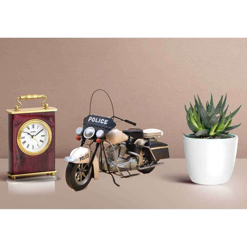 1978 Electra Glide Police Motorcycle Model Handmade Antique Vintage Art