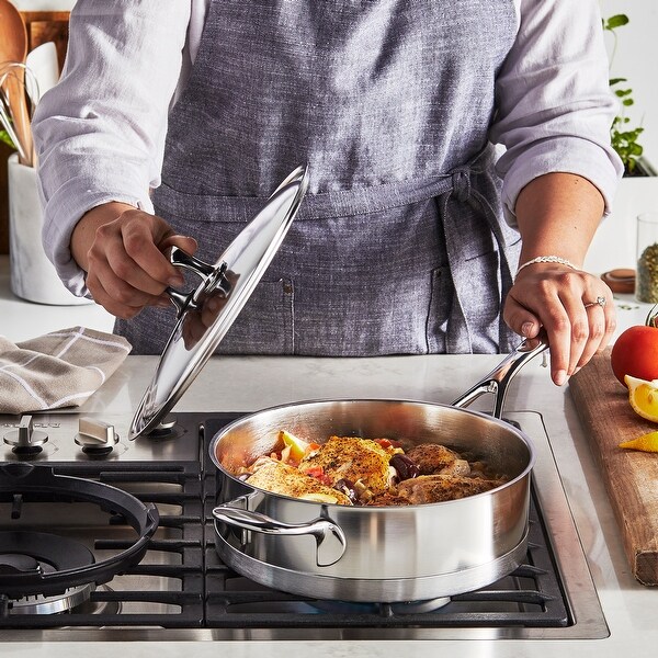 Demeyere Atlantis 7, 10 pc Stainless Steel Cookware Set, Made in