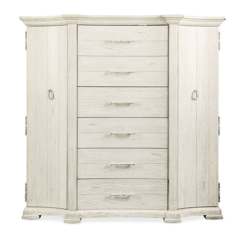 Hooker Furniture 5961-90011-ARMOIRE Traditions 64" Wide 6 Drawer Wood