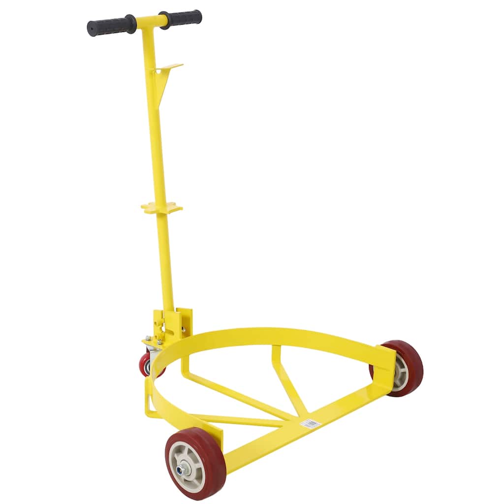 55 Gallon Drum Dolly, 1200 lb Capacity Oil Barrel Drum Roller Cart - N/A