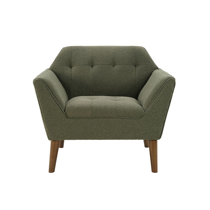 INK IVY Newport Wide Mid-Century Modern Lounge Chair