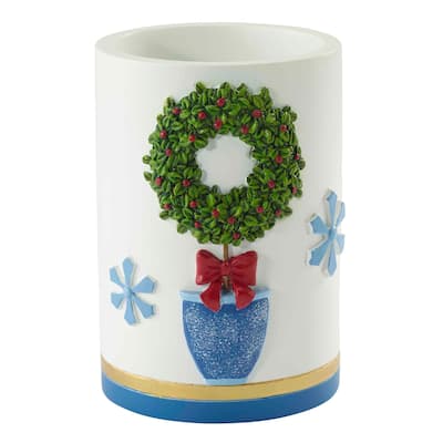 Avanti Linens Nutcracker Trellis Tumbler - Multicolor