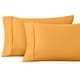 preview thumbnail 38 of 50, Superior 1200 Thread Count Egyptian Cotton Solid Pillowcase - (Set of 2)