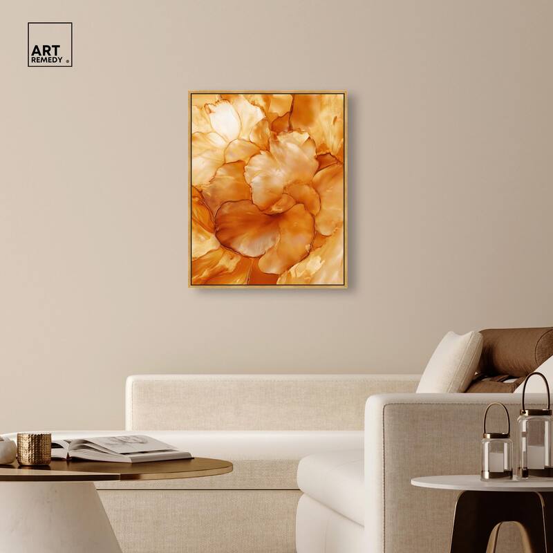 Sunlit Bloom II Canvas by Art Remedy