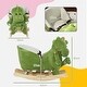 preview thumbnail 6 of 8, Dinosaur Rocking Horse with Songs, Hand Puppet, and Safety Belt, 55 lbs Capacity, Ages 18-36 Months