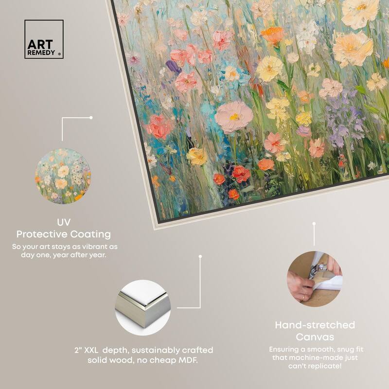 Soft Focus Flora II Canvas by Art Remedy
