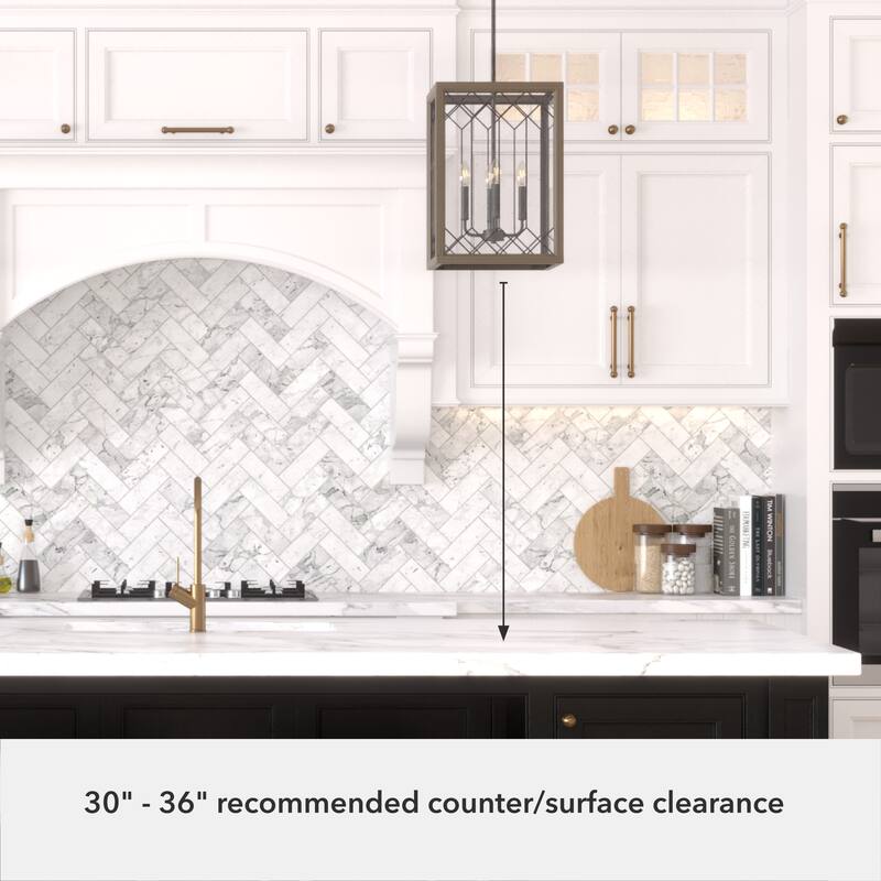 Hunter Chevron Pendant - Kitchen Island, Dining Room, Entry - Farmhouse, Transitional, Rustic