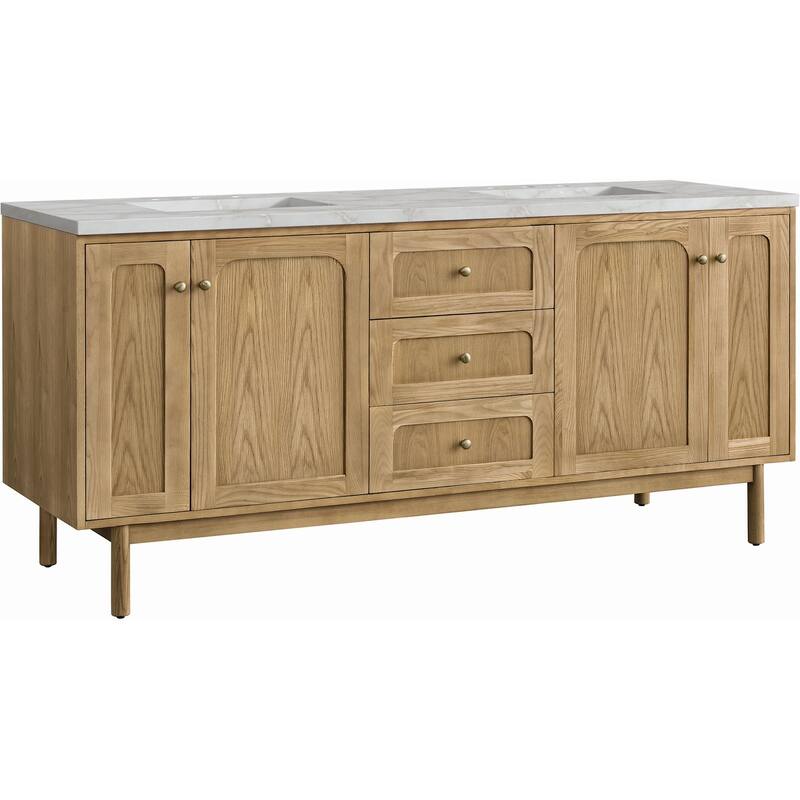 James Martin Vanities 545-V72-FVSL Laurent 72" Wall Mounted or Free