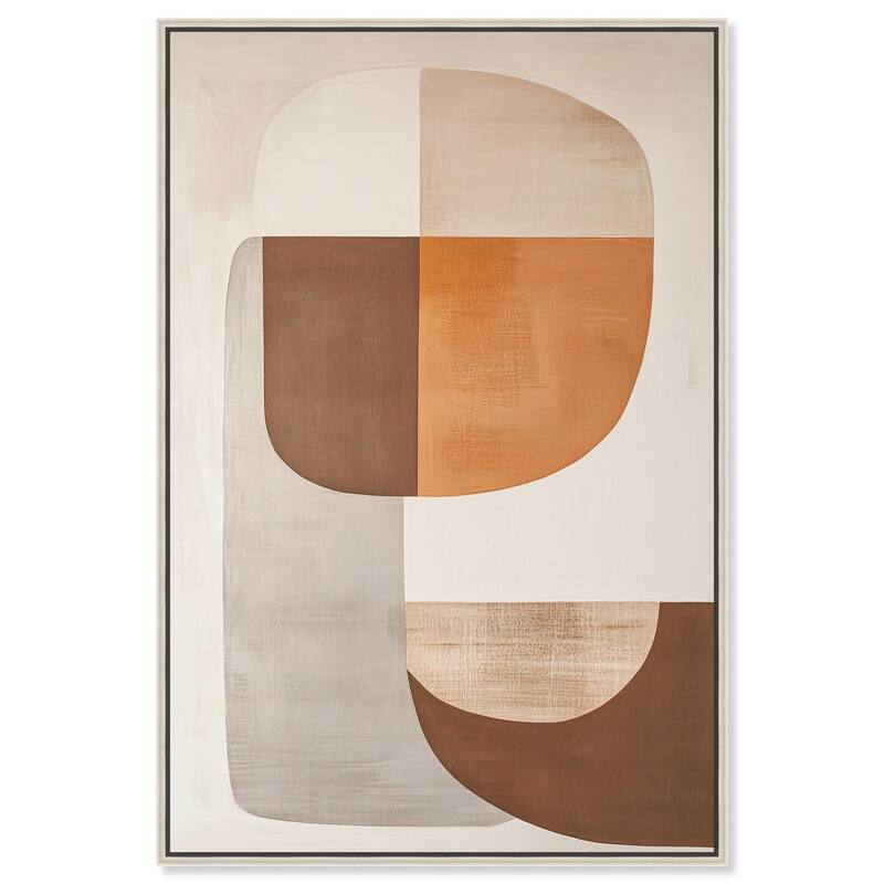 Weimar Echoes II Canvas by Art Remedy - Silver - 24" x 36"