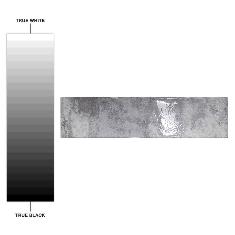 Merola Tile Biarritz Grey 3" x 12" Ceramic Wall Tile
