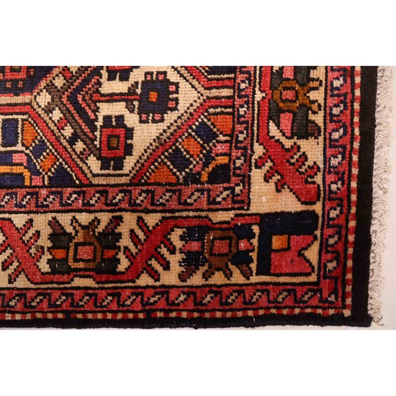 ECARPETGALLERY Hand-knotted Kayseri Vintage Red Wool Rug - 6'11 x 10'4