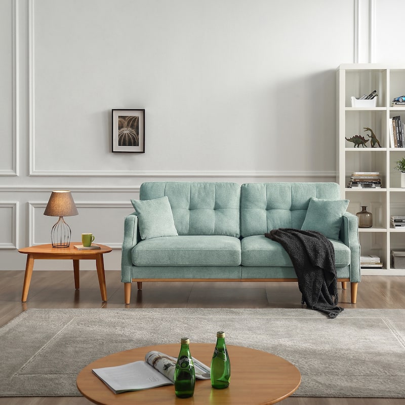 Living Space sofa 3 seater With Waterproof Fabric, USB Charge port