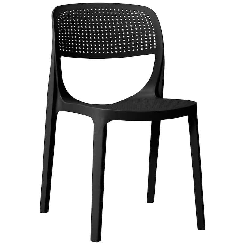 Frond and Form Outdoor Stacking Dining Side Chair (Set of 2)