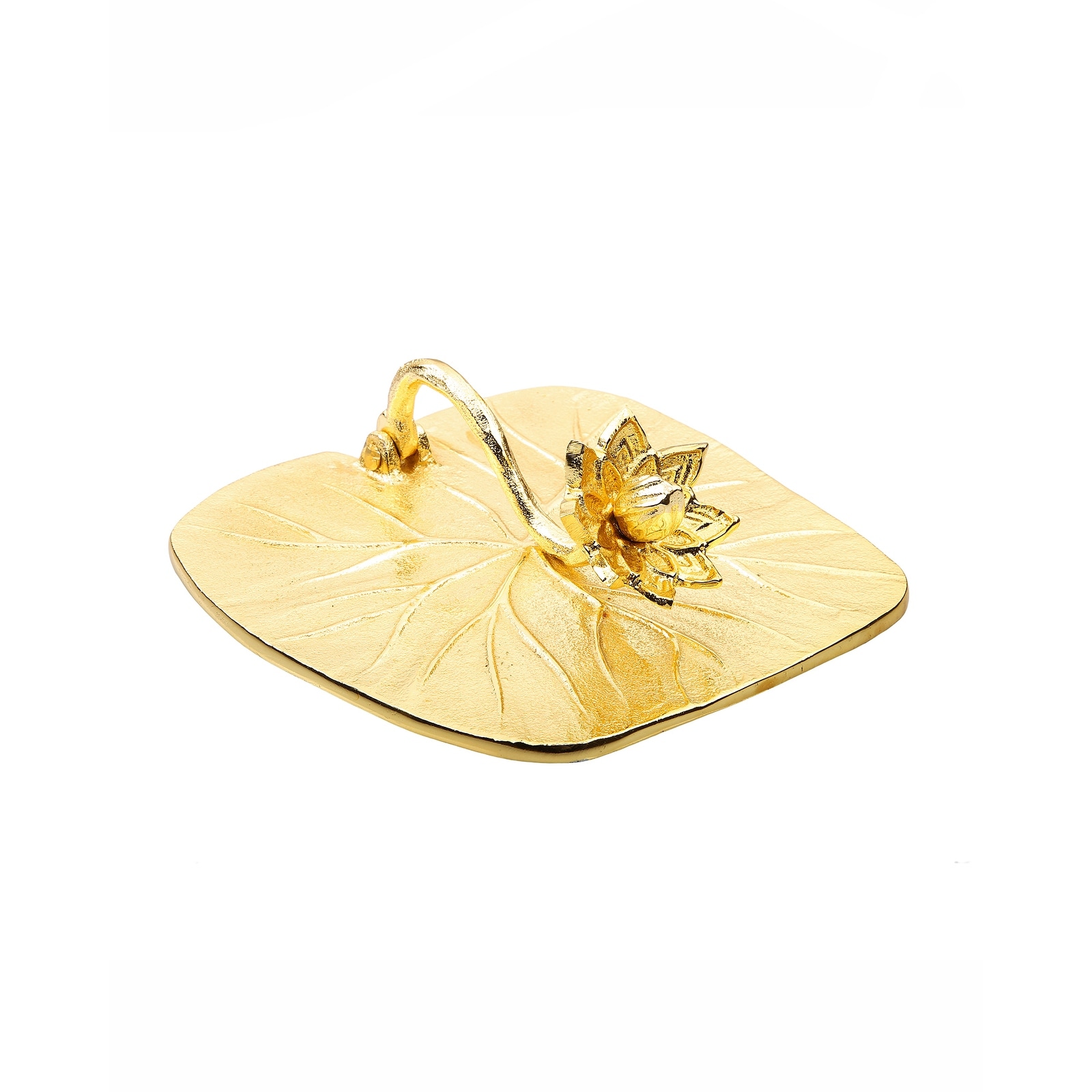 Alice Pazkus 7"L Gold Napkin holder