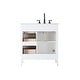 preview thumbnail 2 of 9, Elegant Lighting VF29332 Millie 32" Free Standing Single Basin Vanity