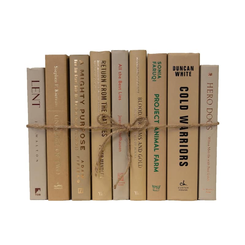 Books Tan Decorative Accessories: Driftwood ColorPak