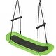 preview thumbnail 6 of 7, Adjustable Saucer Tree Swing Set with Stable Structure for Kids Green