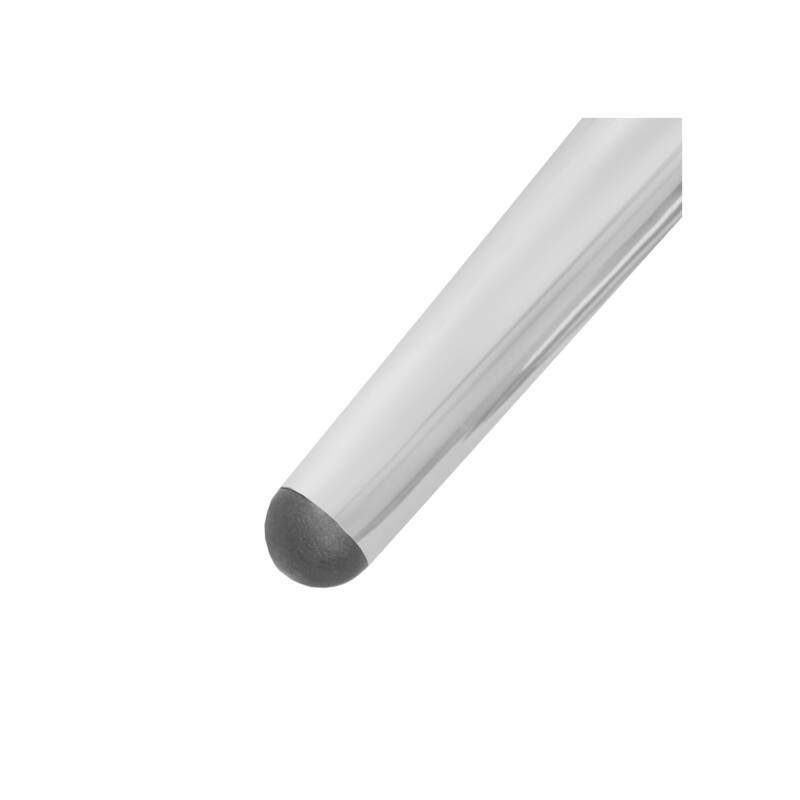 42 x 24 in. Training Seminar Table- Mahogany Top, Chrome Tapered Legs