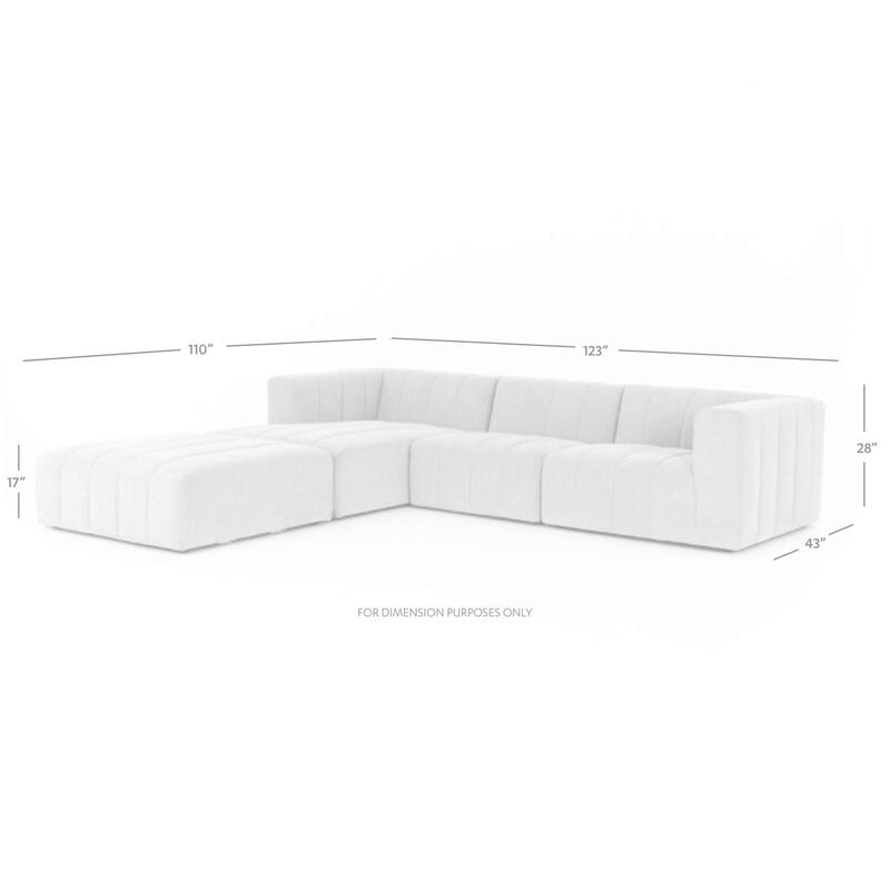 Haven Home Josephine Channeled Sectional