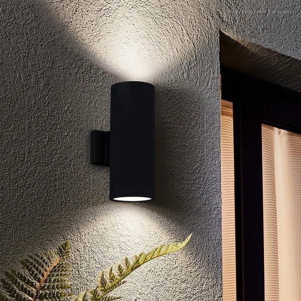 Dimmable up down wall lights outlet