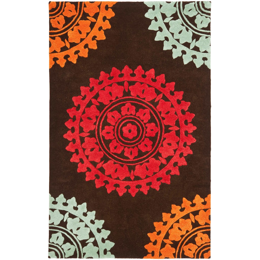 SAFAVIEH Handmade Soho Paola Medallion N.Z. Wool Rug