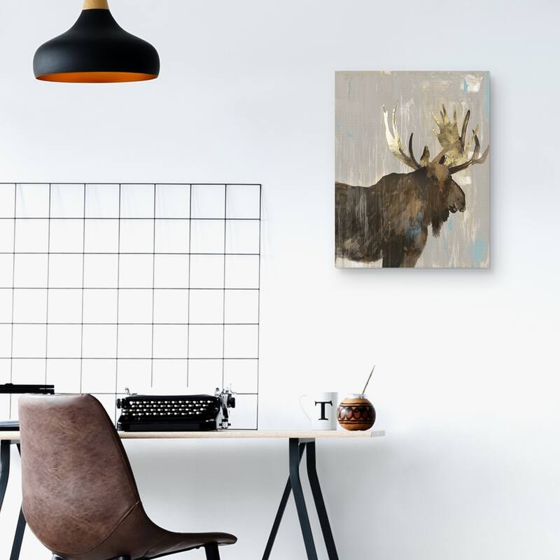 Moose Tails II Crop by Aimee Wilson Canvas Art Print