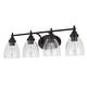 preview thumbnail 43 of 82, Magnolia Metal/Glass LED Vanity, by JONATHAN Y