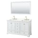Option White, Gold Trim, Giotto Quartz Top