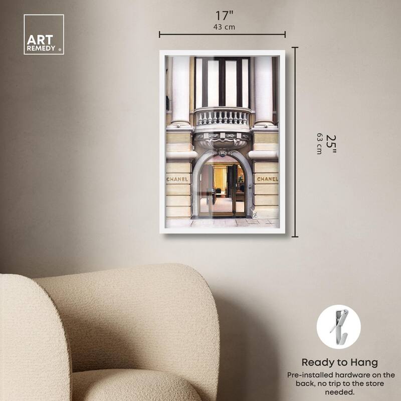 Expensive Store in Paris Shadowbox by Art Remedy