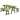 Pine 8' Traditional Picnic Table with 2 Benches