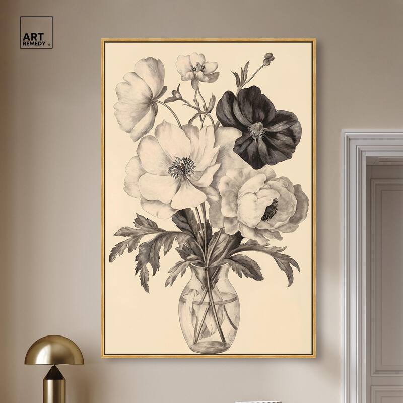 Herbarium's Hush II Canvas by Art Remedy