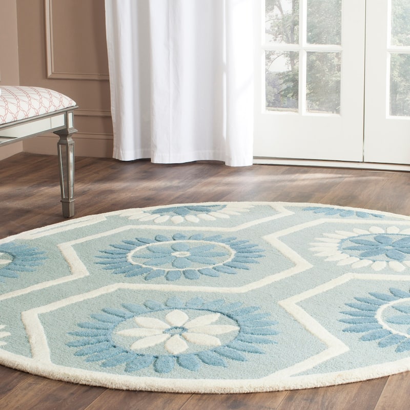 SAFAVIEH Handmade Cambridge Edeltraud Modern Moroccan Wool Rug