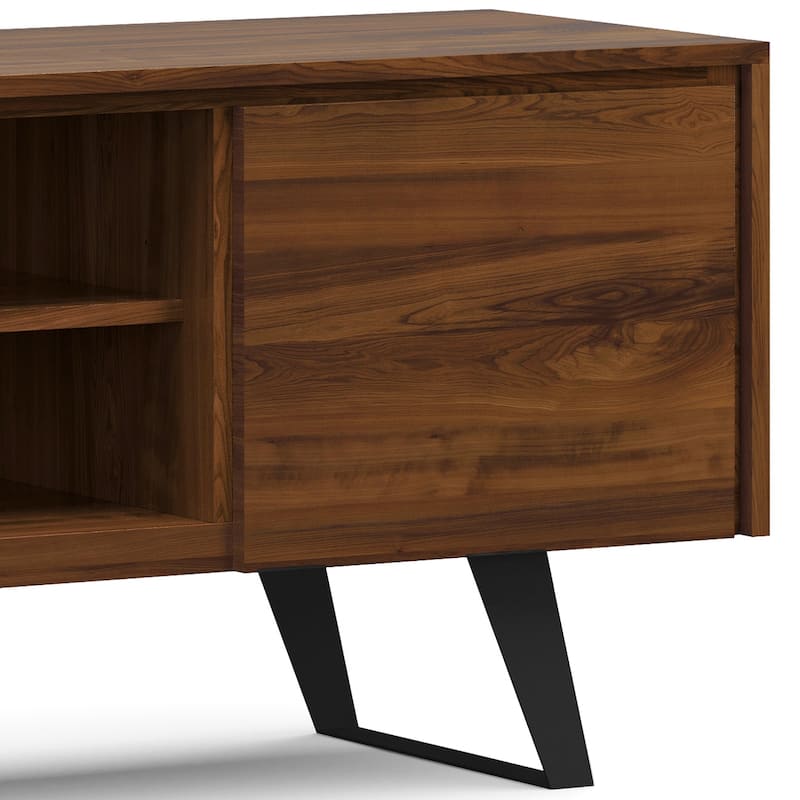WYNDENHALL Mitchell WOOD Modern Industrial TV Media Stand For TVs