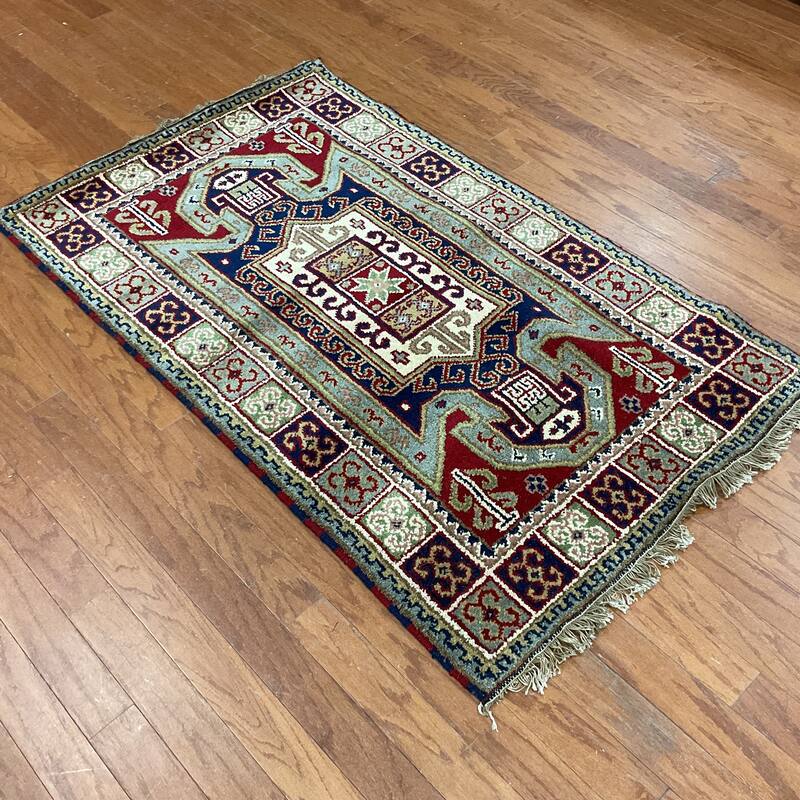 HERAT ORIENTAL Handmade Kazak Wool Rug