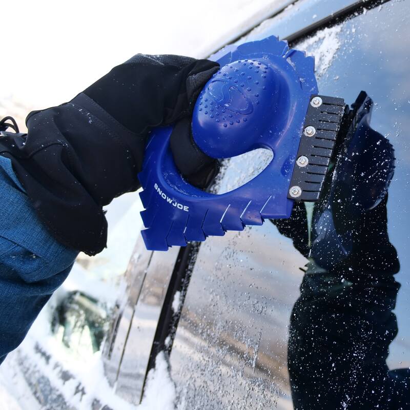 Snow Joe Ice Dozer Ice and Snow Scraper Tool,Squeegee Brush - Squeegee Brush