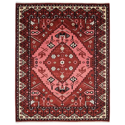 Overton Handmade Boho Southwestern Area Rug