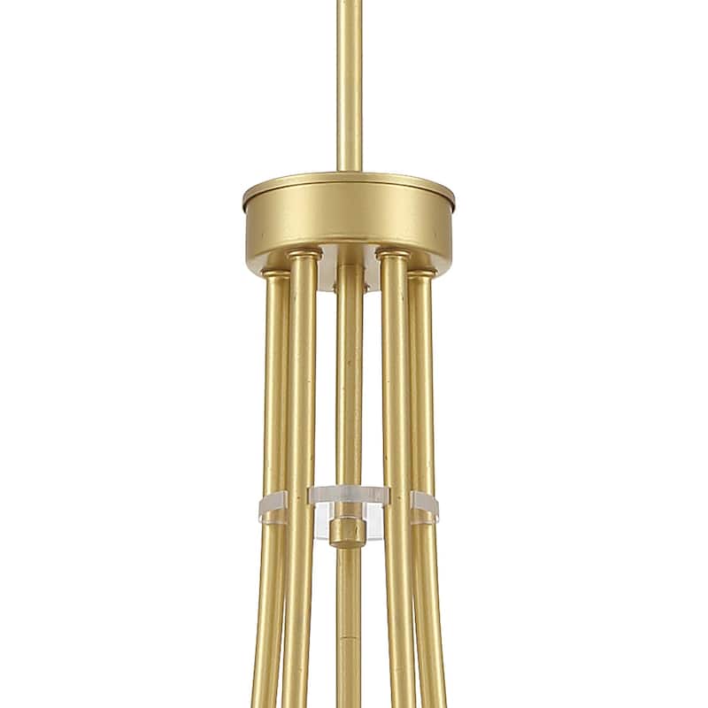 Acroma 10-light Classic Mid-century Modern Candle Chandelier - N/A