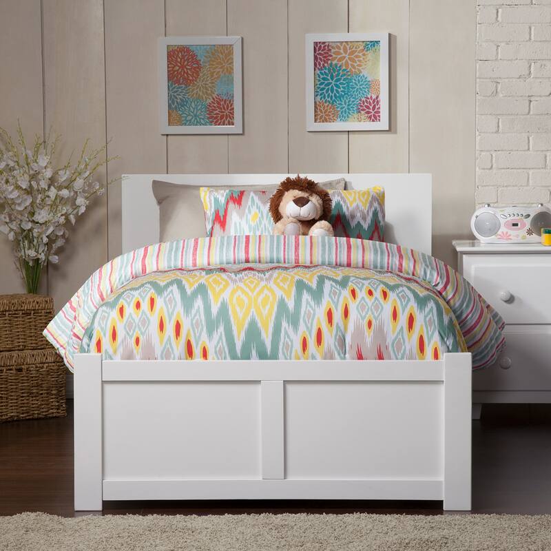 Orlando Platform Bed with Footboard and Storage Drawers