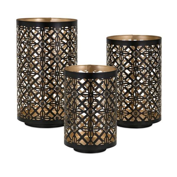 Shop Imax Home 14313 3 Helena 3 Piece Iron Pillar Lantern Candle