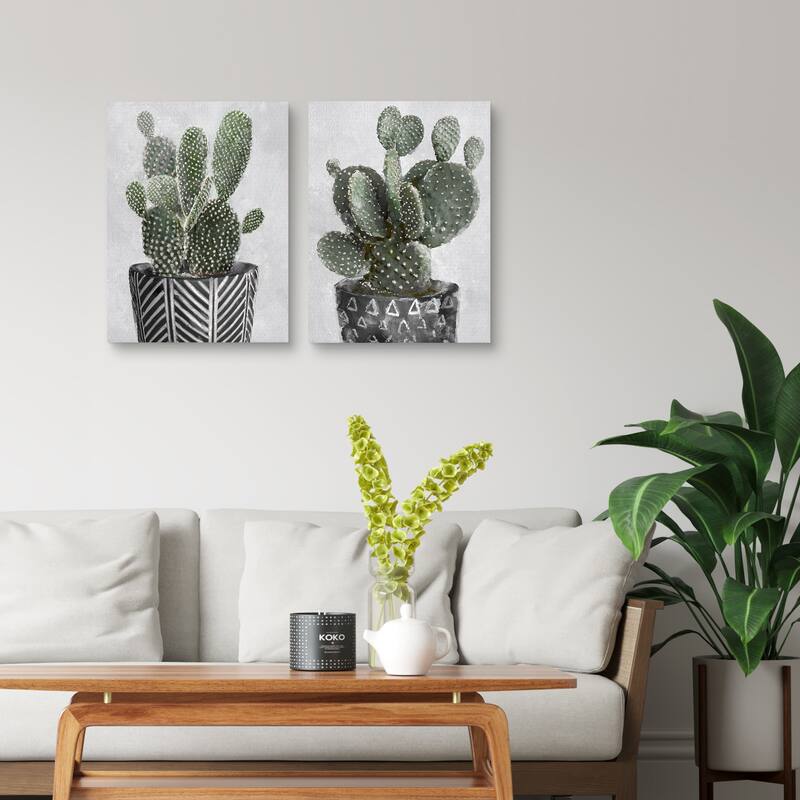 Tribal Vibe I & II by Studio Arts Canvas Art PrintS