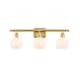 Option Satin Gold / Matte White