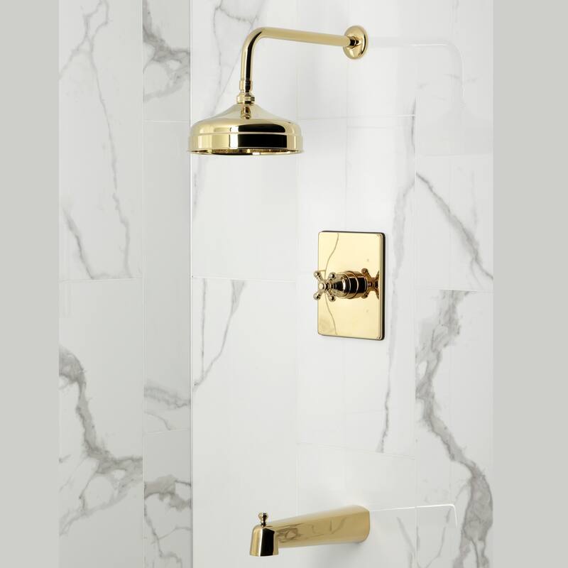 Kingston Brass Metropolitan Single-Handle Pressure Balanced Tub and Shower Faucet