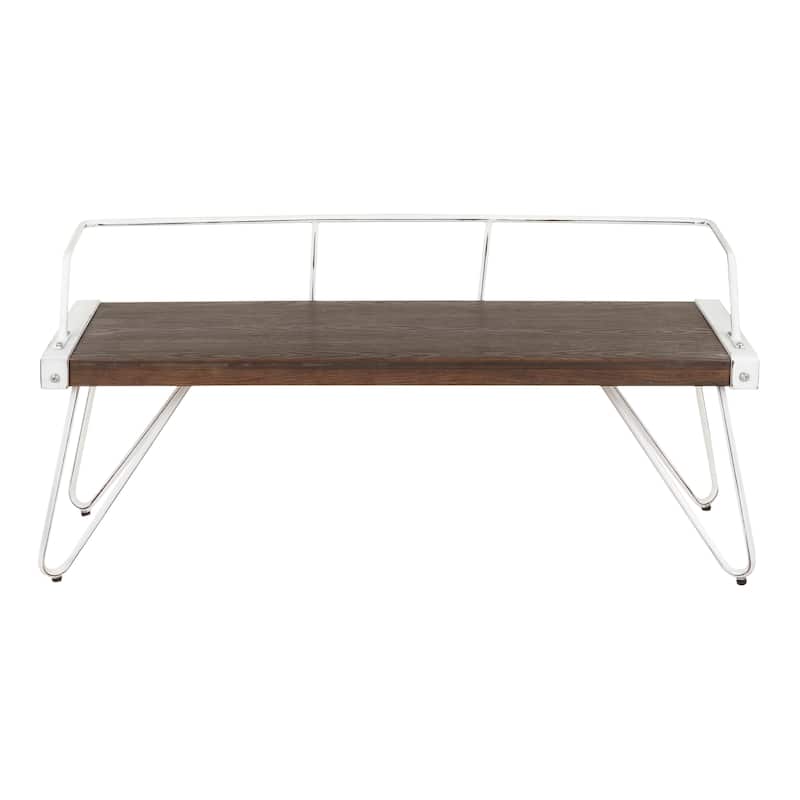 Carbon Loft Salk Industrial Dining / Entryway Bench