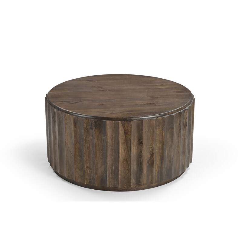 Sydney 2-piece Solid Wood Living Room Table Set
