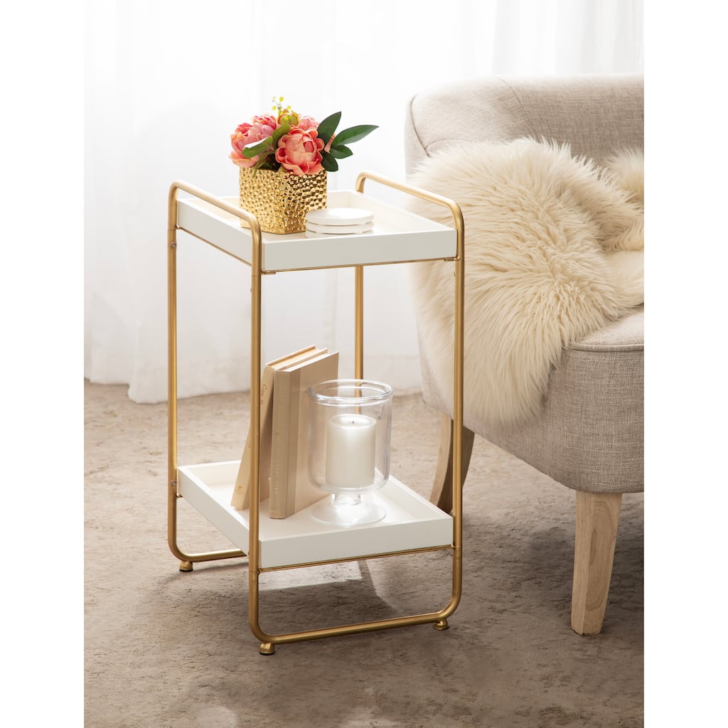 Kate and Laurel Nicco two Piece Nesting Side Table