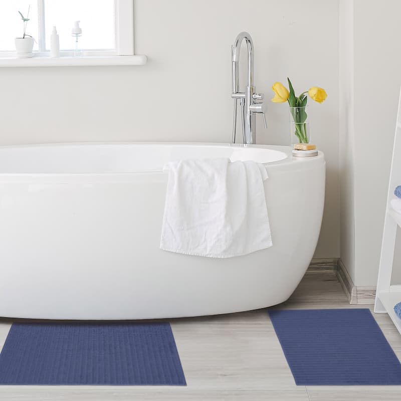 Superior Eco-Friendly Soft and Absorbent Bath Mat (set of 2)
